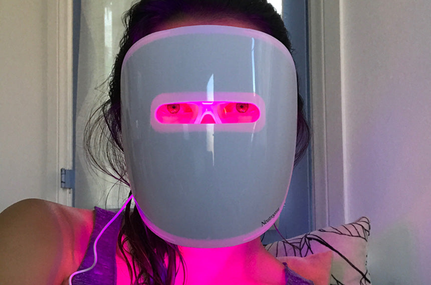 I Tried That Light Therapy Mask For 30 Days And My Skeptic Heart Melted